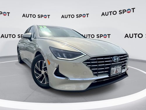 2023 Hyundai Sonata Hybrid Blue